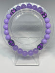 Neon Purple skull bracelet