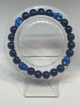 Neon blue skull bracelet