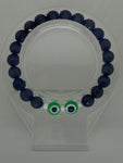 Green evil eye bacelet