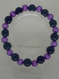 Black and purple bracelet