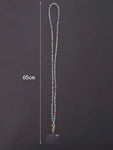 Multi Color Beaded Phone Lanyard