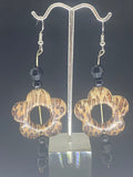 Cheetah Flower Earrings