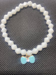 Light blue bow bracelet 