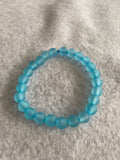 Baby blue bracelet