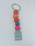 Bird Cage Keychain