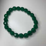 Dark green bracelet