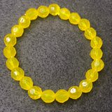 Yellow bracelet