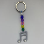 Music Note Keychain 