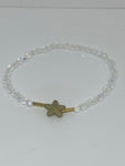 Clear star bracelet