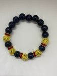 Black and gold bracelet