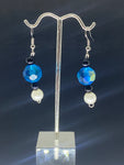 Pendientes Azul Negro