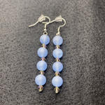 Blue earrings