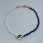 Pulsera de tobillo Yin y Yang