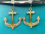 Anchor earrings